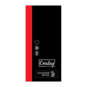Croxley Counter Book 2 Quire 192 Pages 297X138Mm