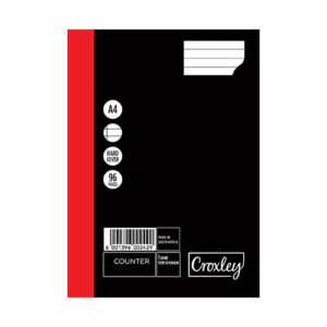 Croxley Counter Book 1 Quire 96 Pages F&M A4
