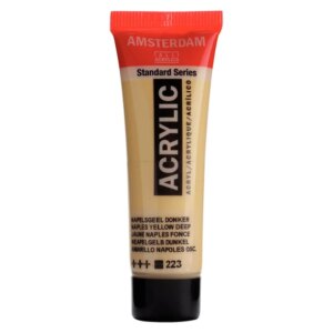 Amsterdam Standard Series acrylic tube 20 ml Naples Yellow Deep 223