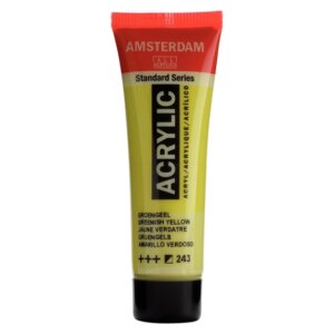 Amsterdam Acrylic 20Ml Tube - Greenish Yellow 243