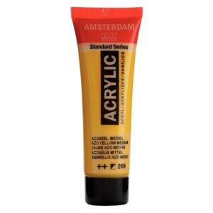 Amsterdam Acrylic 20Ml Tube - Azo Yellow Medium 269