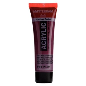 Amsterdam Standard Series acrylic tube 20 ml Caput Mortuum Violet 344