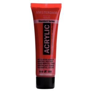 Amsterdam Standard Series acrylic tube 20 ml Naphthol Red Deep 399