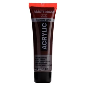 Amsterdam Acrylic 20Ml Tube - Burnt Umber 409