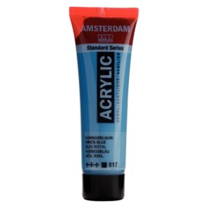 Amsterdam Acrylic 20Ml Tube - Kings Blue 517