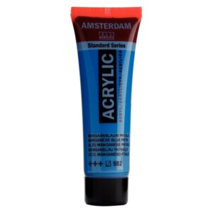 Amsterdam Acrylic 20Ml Tube - Manganese Blue 582