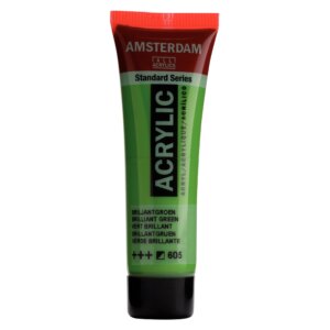 Amsterdam Acrylic 20Ml Tube - Brilliant Green 605