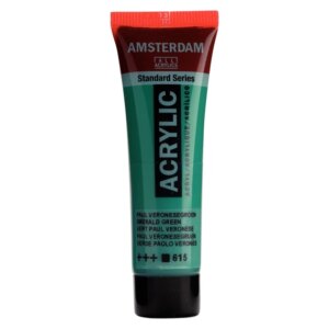 Amsterdam Acrylic 20Ml Tube - Emerald Green 615