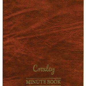 Croxley Account Book Minute