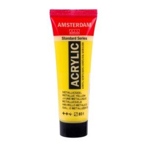Amsterdam Acrylic 20Ml Tube - Metallic Yellow 831