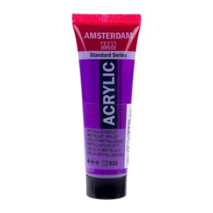 Amsterdam Acrylic 20Ml Tube - Metallic Violet 835