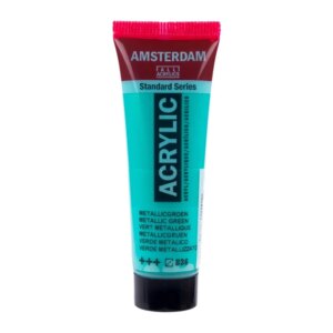 Amsterdam Acrylic 20Ml Tube - Metallic Green 836