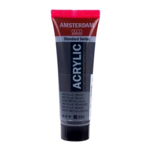 Amsterdam Acrylic 20Ml Tube - Metallic Black 850