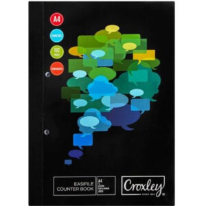 Croxley Counter Book 2 Quire 192 Pages F&M Perforated