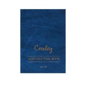 Croxley Monthly Time Book