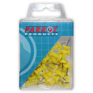 Push Pins (Boxed 30 - Yellow)