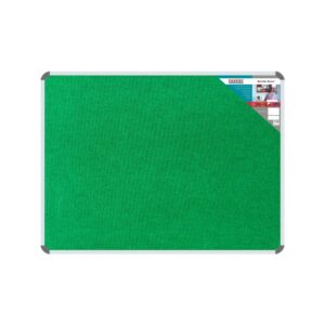 Bulletin Board Ribbed Aluminium Frame (600x450mm - Palm)