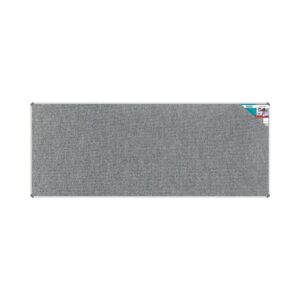 Bulletin Board Ribbed Aluminium Frame (3000x1200mm - Laurel)