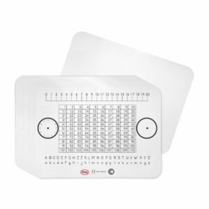 WRITING SLATE 1-110 NUMBER CHART