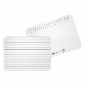 WRITING SLATE MARKERBOARD DOUBLE SIDED WB20 297X210MM PACK OF 10