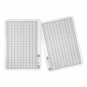 WRITING SLATE MARKERBOARD DOUBLE SIDED WB22 297X210MM PACK OF 10
