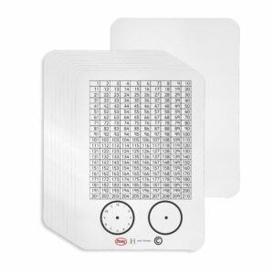 WRITING SLATE 1-210 NUMBER CHART