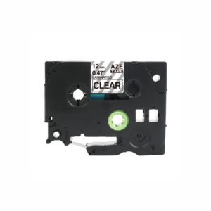 E1000pro Label - Black on Clear