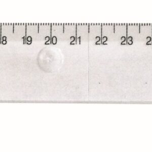 Stephens Ruler 40Cm Clear S/Proof