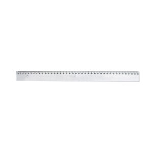 Croxley Ruler 50Cm Clear S/Proof
