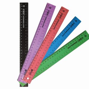 Lion Brand 30Cm Ruler Recycled Assorted Pocket of 10