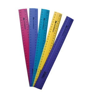 Disa Ruler 30Cm Solid Colours Pocket of 10