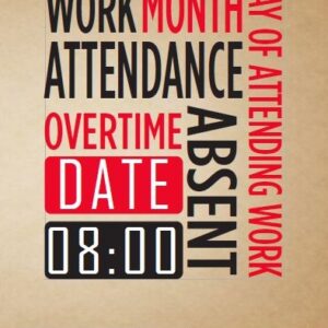 Croxley Attendance Register A4 14 Pages