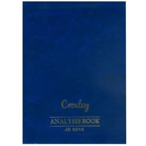 Jd6016 Croxley Analysis Book