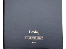 Jd7018 Croxley Analysis Book