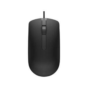 Dell MS116 Black Ambidextrous USB Mouse