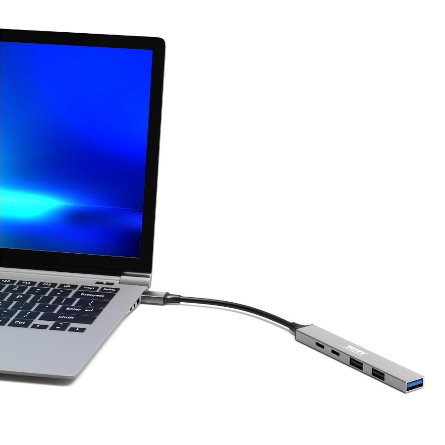 Port USB Type-C Hub 4 x USB + 1 x Charging Port - Image 5