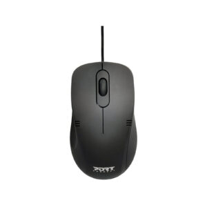 Port Professional Wired Black Mouse