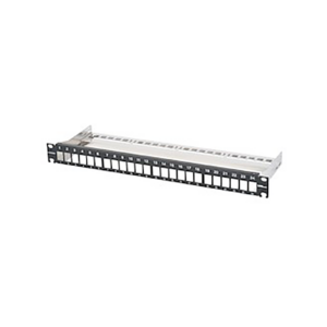 Corning VOL 24-Port Empty 1U Black Patch Panel