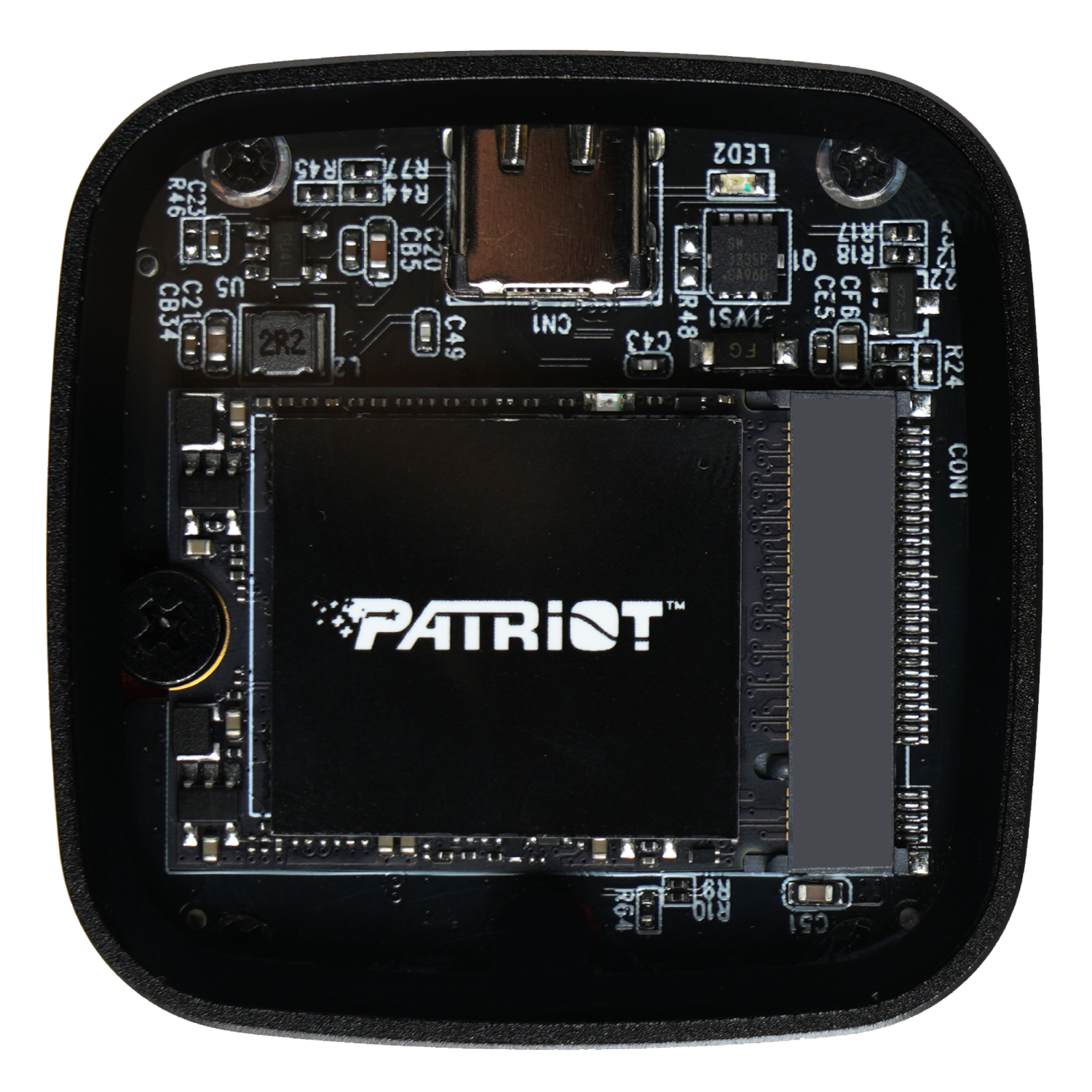 Patriot PDP31 500GB Type-C Portable SSD - Red / Black - Image 3