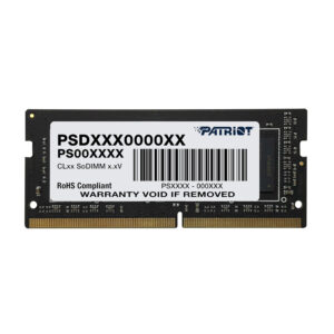 Patriot Signature Line 16GB 3200MHz DDR4 Single Rank SODIMM Notebook Memory