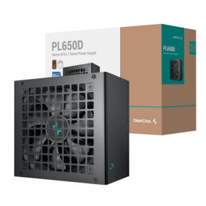 DeepCool PL650D 650W 80PLUS Bronze ATX3.1 Non-Modular Power Supply