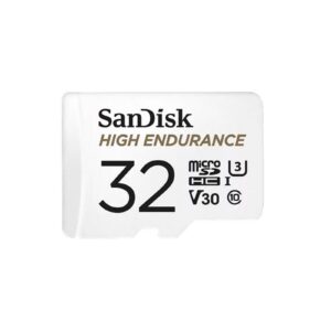 Sandisk High Endurance 32GB Class 3 MicroSDXC Card with Adapter