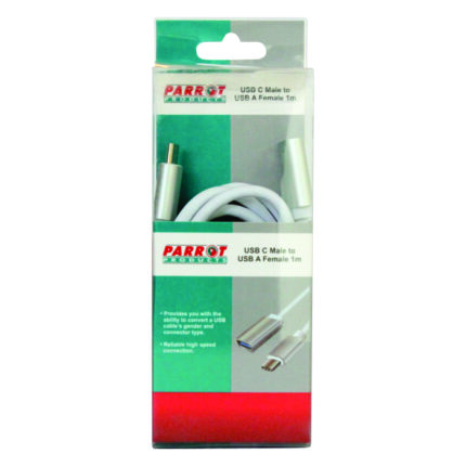 Adaptor – Usb C Male To Usb A Female 1M