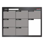 Weekly Planner Cast Acrylic 600 X 450Mm
