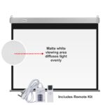 Screen Electric 3050*2310Mm(View2950*2210Mm) 4:3