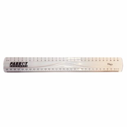 Ruler Flexible 30Cm Clear
