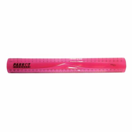 Ruler Flexible 30Cm Pink
