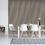 Acoustic Slatted Wall Panel 600 X 2400 - Light Oak