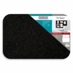 Pin Board Adhesive No Frame 450*300Mm Black