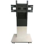 Interactive Touch Panel Mobile Stand White
